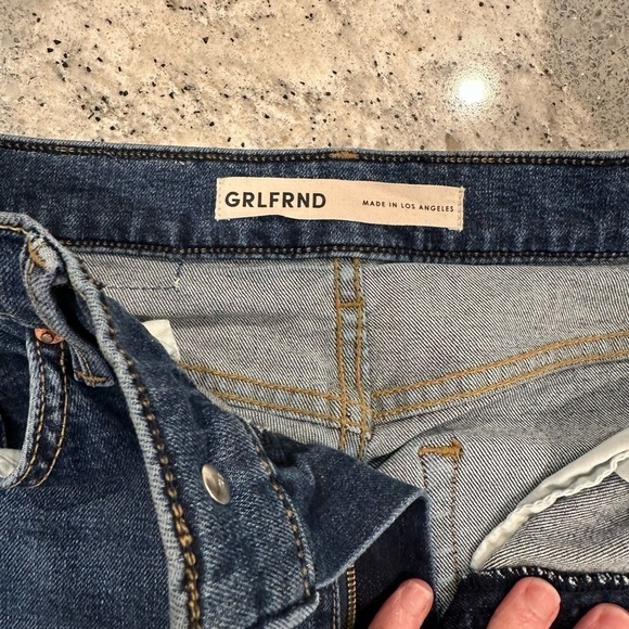 GRLFRND high rise skinny jeans size 26 - Picture 9 of 10